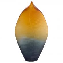 Cyan Designs 12071 - Vesper Vase Orange Grey - Small