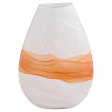 Cyan Designs 12072 - Pacaya Vase White Orange - Large