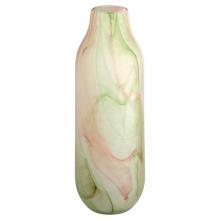 Cyan Designs 12091 - Fern Vase White Spring Green - Medium