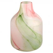 Cyan Designs 12092 - Fern Vase White Spring Green - Small