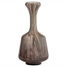 Cyan Designs 12105 - Billow Bottle Vase Grey Swirl - Small