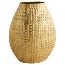 Cyan Designs 12165 - Artemios Vase Gold Oval - Small