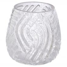 Cyan Designs 12303 - Hachure Vase Clear