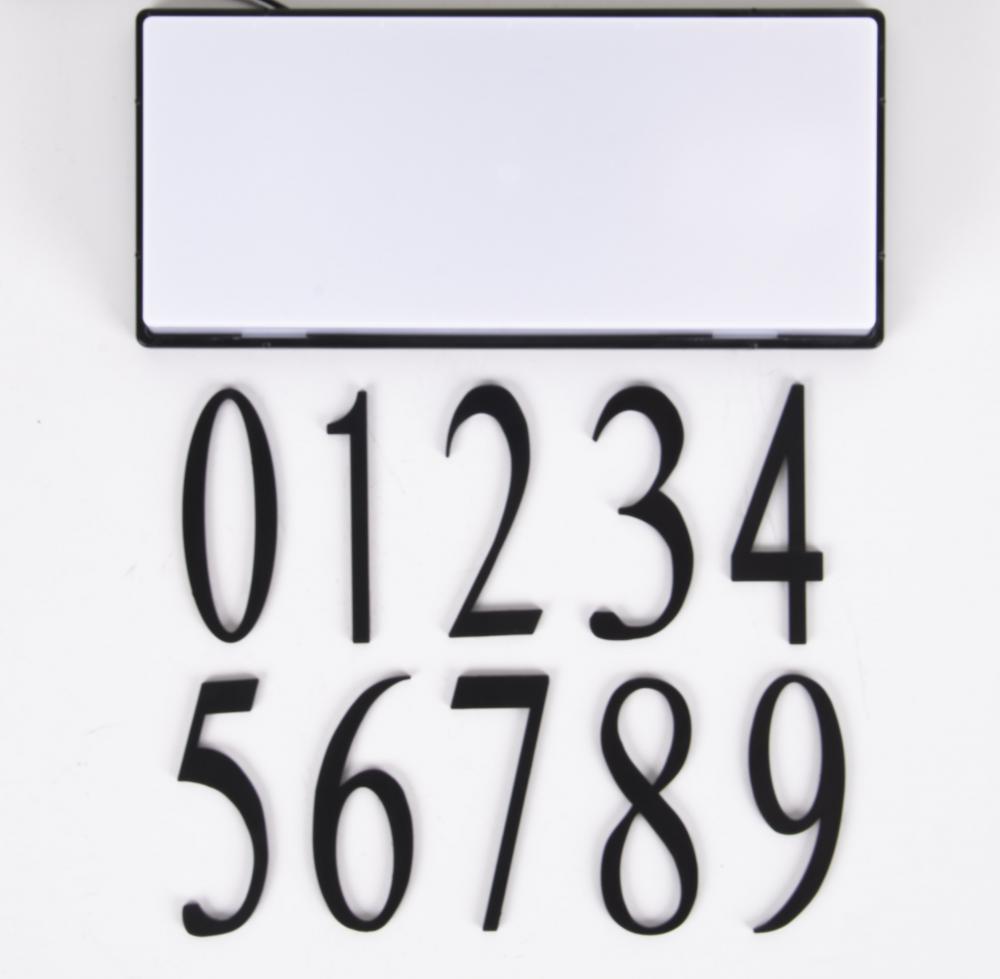 Surface Mount Address Plaque Number - 7