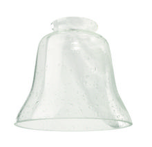 Craftmade 391 - 2 1/4" Glass- Clear /Seeded, Bell