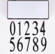 Craftmade AP-7-FB - Surface mount address plaque number - 7