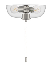 Craftmade LK2902-BNK - 2 Light Clear Bowl w/2x7w LED