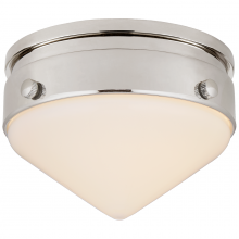 Visual Comfort & Co. Signature Collection TOB 4155PN-WG - Gale 5.5" Solitaire Flush Mount