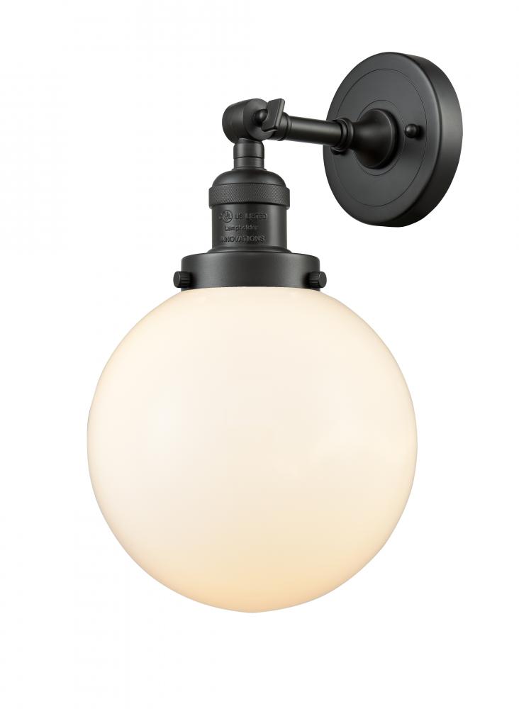 Beacon - 1 Light - 8 inch - Oil Rubbed Bronze - Adjustable Sconce
