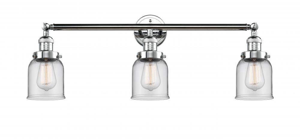 Small Bell 3 Light Bath Vanity Light