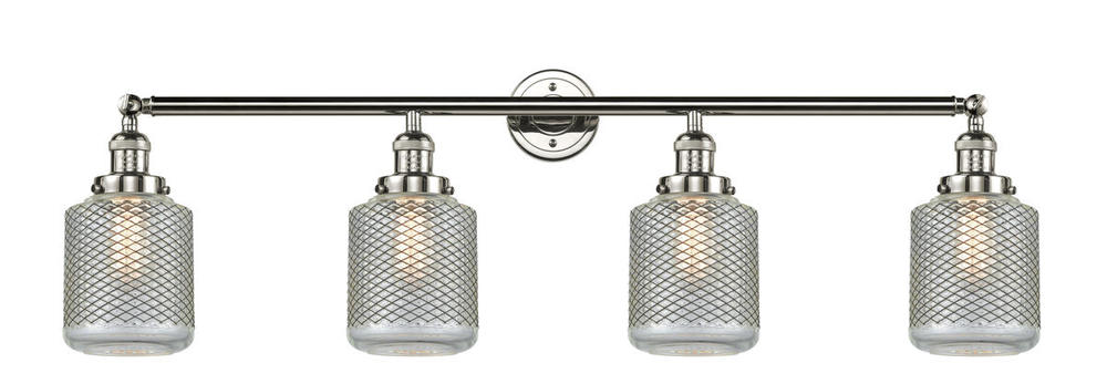 Stanton - 4 Light - 44 inch - Polished Nickel - Adjustable Bath Vanity Light