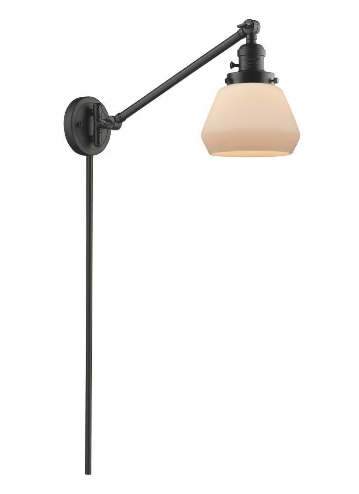 Fulton - 1 Light - 8 inch - Oil Rubbed Bronze -Adjustable Swing Arm