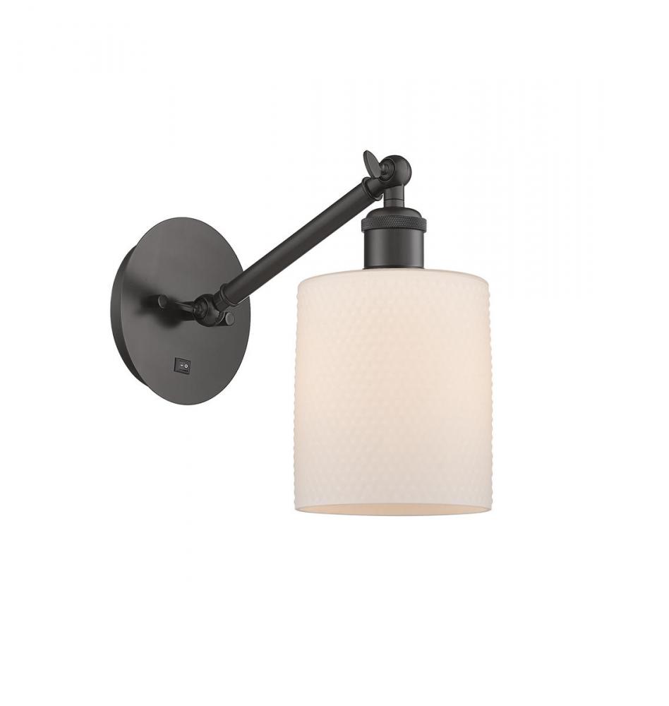 Cobbleskill - 1 Light - 5 inch - Oil Rubbed Bronze - Adjustable Sconce
