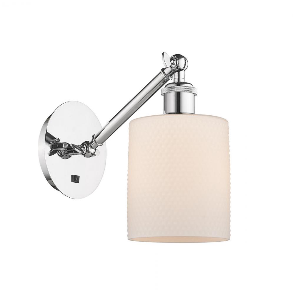 Cobbleskill - 1 Light - 5 inch - Polished Chrome - Adjustable Sconce
