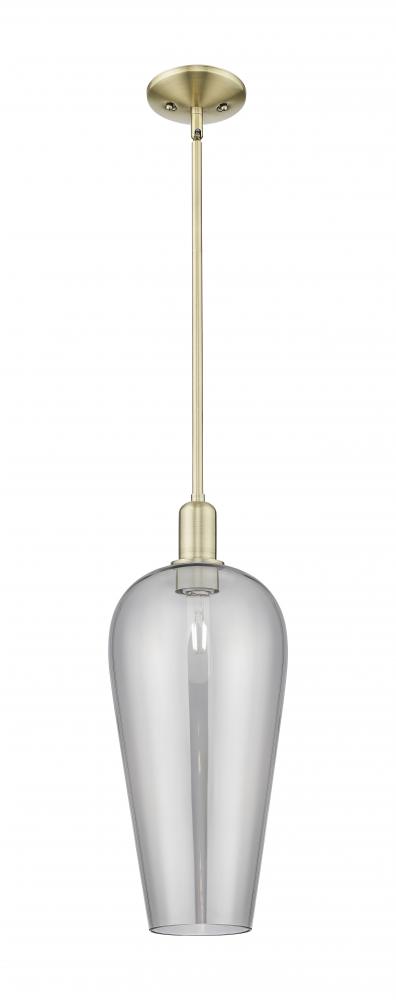 Chelsea - 1 Light - 6 inch - Antique Brass - Mini Pendant
