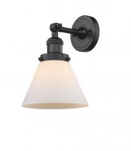 Innovations Lighting 203-BK-G41 - Cone - 1 Light - 8 inch - Matte Black - Adjustable Sconce