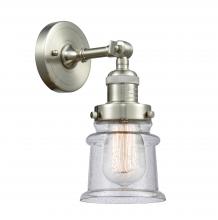 Innovations Lighting 203-SN-G184S - Canton - 1 Light - 5 inch - Brushed Satin Nickel - Adjustable Sconce