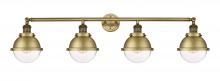 Innovations Lighting 215-BB-HFS-62-BB-LED - Hampden - 4 Light - 46 inch - Brushed Brass - Adjustable Bath Vanity Light
