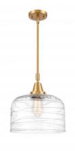 Innovations Lighting 447-1S-SG-G713-L - Bell - 1 Light - 12 inch - Satin Gold - Mini Pendant