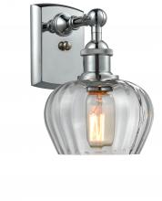 Innovations Lighting 516-1W-PC-G92 - Fenton - 1 Light - 7 inch - Polished Chrome - Sconce