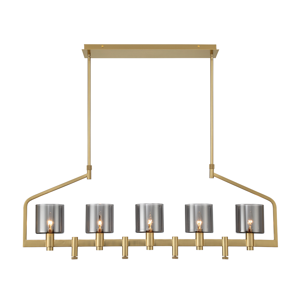 DECATO, 5LT PENDANT, GOLD