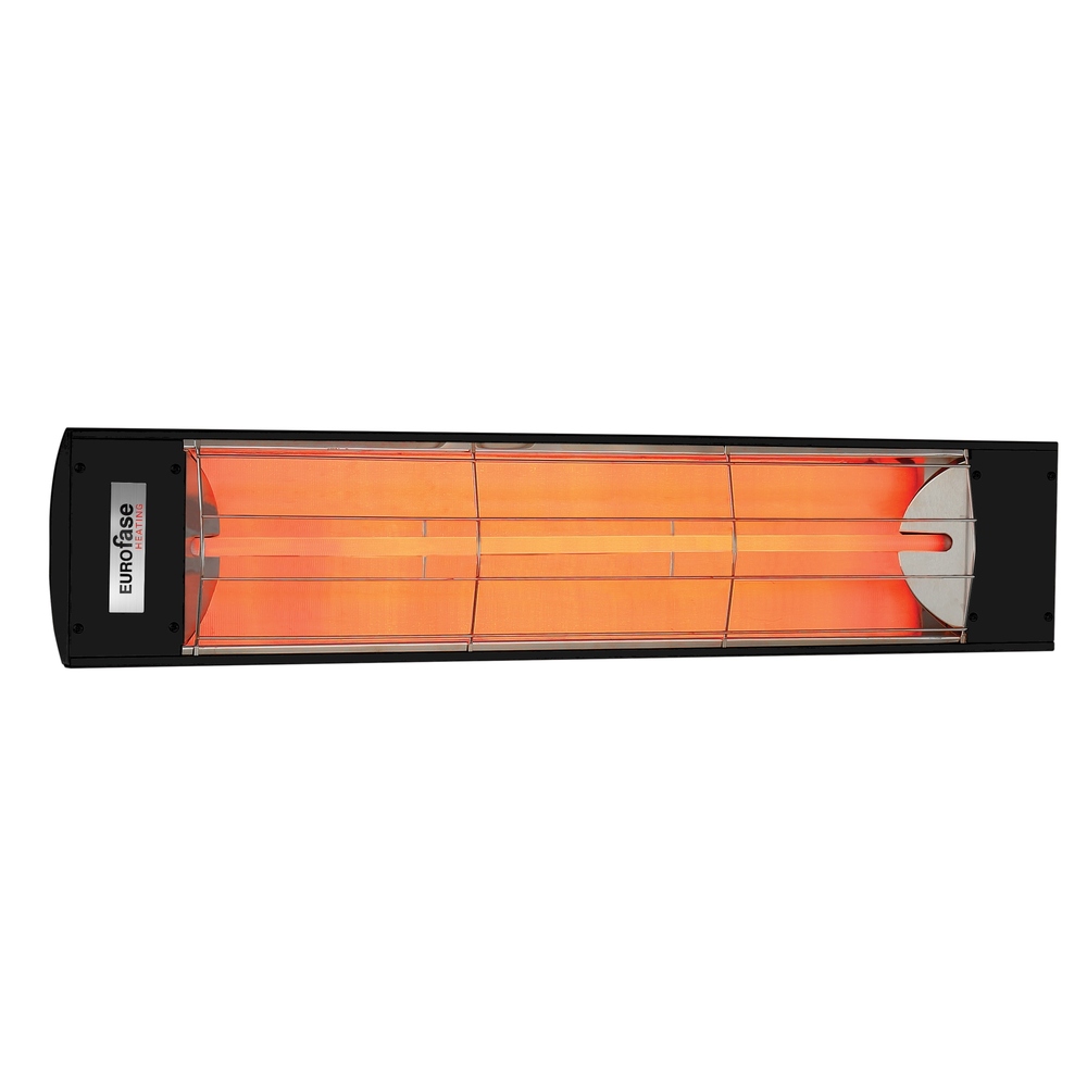 208V 2500W ELECTRIC HEATER,BLK