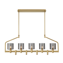 Eurofase 45652-011 - DECATO, 5LT PENDANT, GOLD