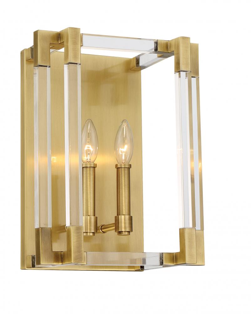 Prima Vista - 2 Lights Wall Sconce