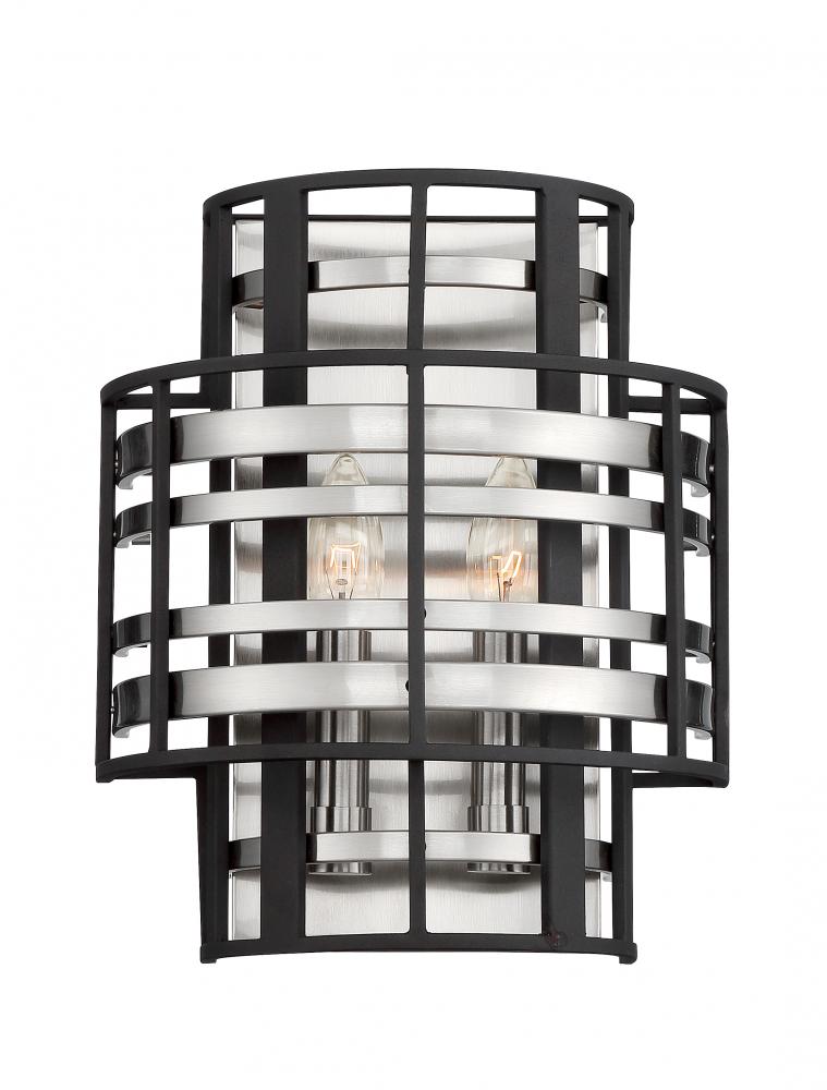 PRESTEN - 2 LIGHT WALL SCONCE
