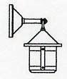 Arroyo Craftsman BB-6SCR-RC - 6" berkeley short body wall mount