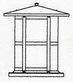 Arroyo Craftsman BC-14LWO-MB - 14" berkeley long body column mount