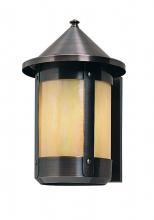 Arroyo Craftsman BS-8RRM-BZ - 8" berkeley wall sconce with roof