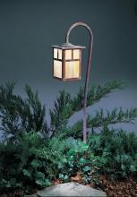 Arroyo Craftsman LV36-M6EWO-BK - low voltage 6" mission fixture without overlay (empty)