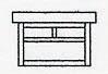 Arroyo Craftsman MCM-7TCS-MB - 7" mission flush ceiling mount with T-bar overlay