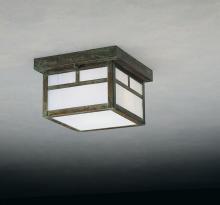 Arroyo Craftsman MCM-8EGW-MB - 8" mission flush ceiling mount without overlay (empty)