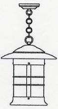 Arroyo Craftsman NH-14WO-RC - 14" newport pendant