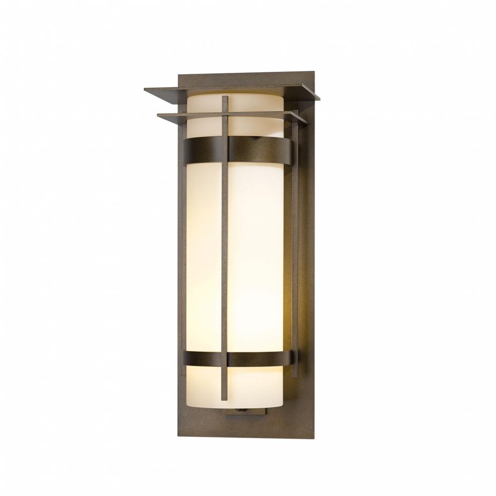Banded with Top Plate Extra Large Outdoor Sconce