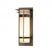 Hubbardton Forge 305995-SKT-75-GG0240 - Banded with Top Plate Extra Large Outdoor Sconce