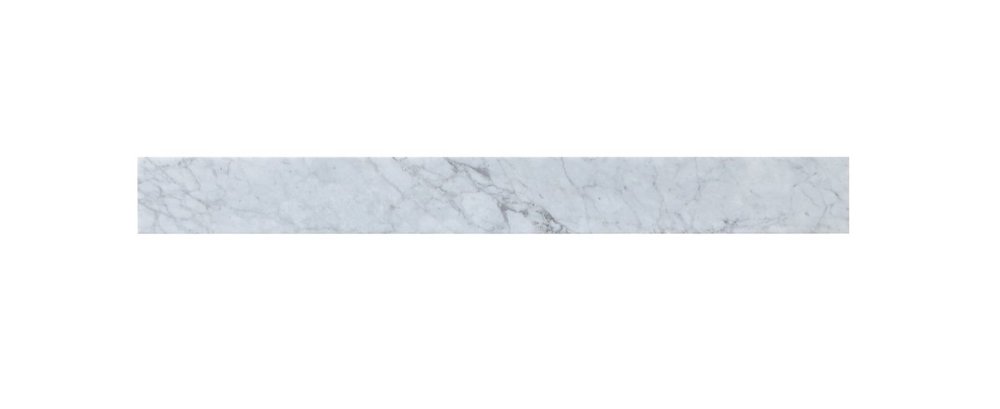 Back Splash 36" Carrara White