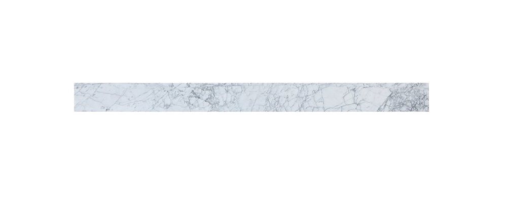 Back Splash 48" Carrara White