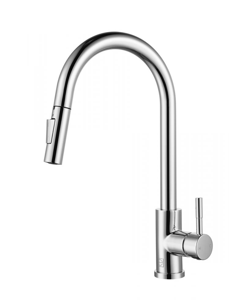 Kitchen Faucet 4 17/64" × 1‘ 4-5/32"  × 10 23/64" chrome