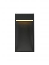 Elegant OD504W15BK - Adriel 7.5 inch Outdoor Wall Sconce in Black