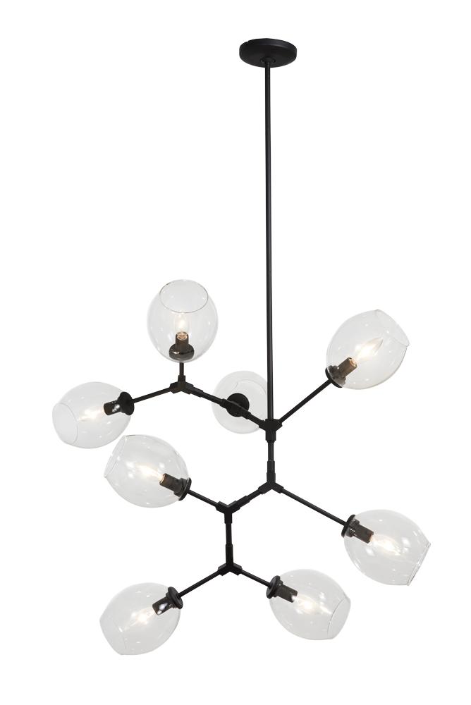 NEXPO - 8 LIGHT CHANDELIER