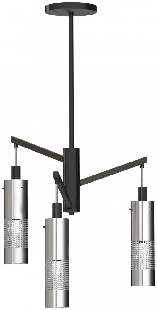 GRID 3 - 3 LIGHT CHANDELIER