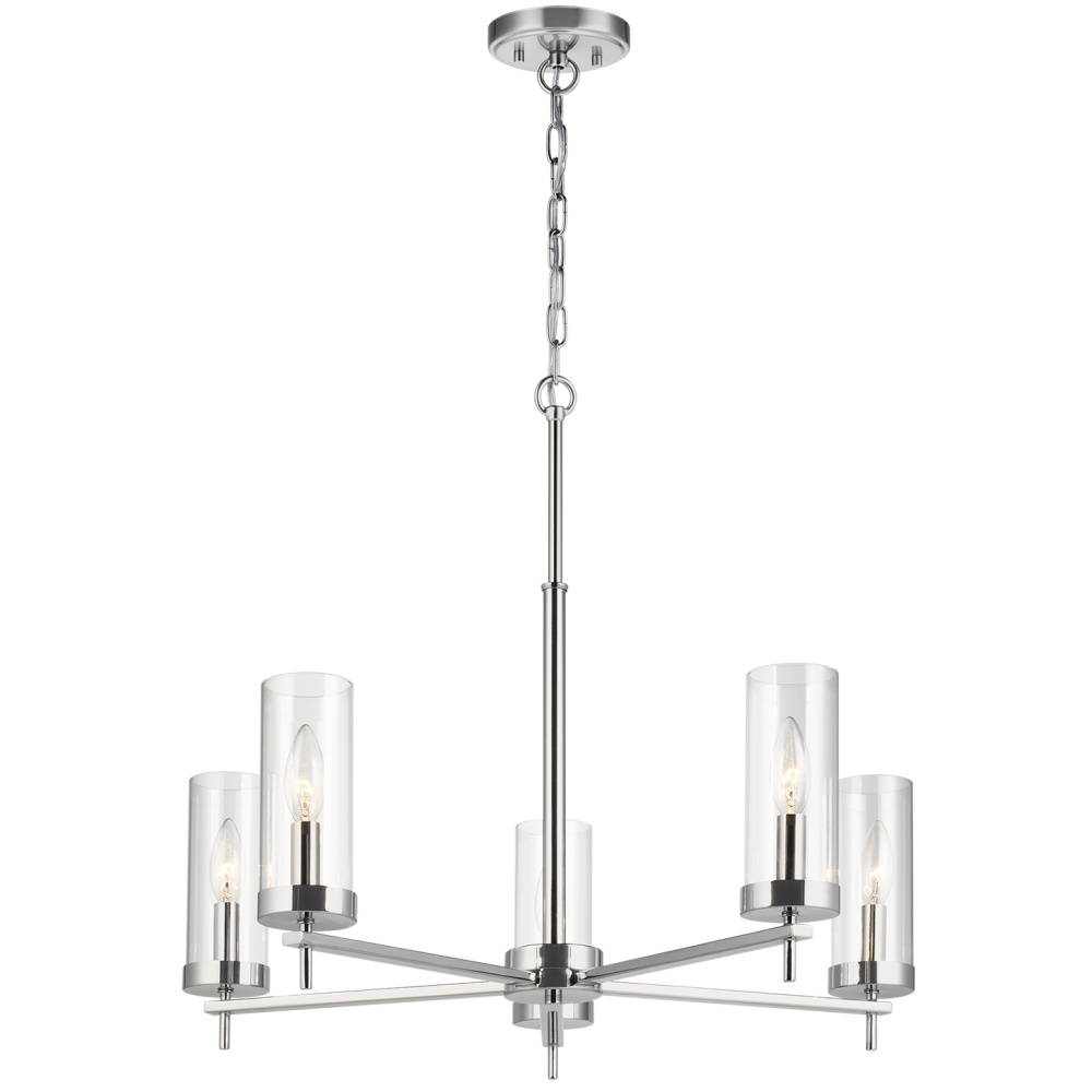 Zire Five Light Chandelier