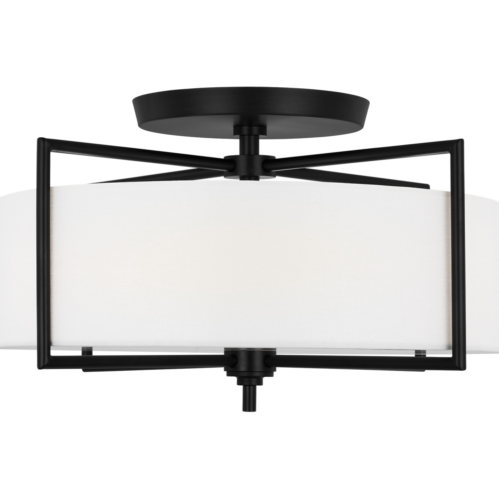 Perno Large Semi-Flush Mount