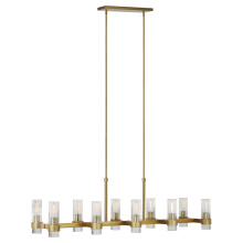 Visual Comfort & Co. Studio Collection CC13810BBS - Geneva Linear Chandelier