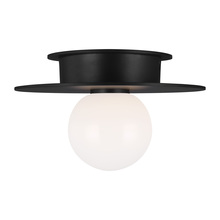 Visual Comfort & Co. Studio Collection KF1001MBK - Small Flush Mount