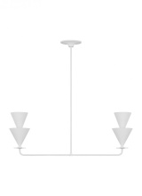 Visual Comfort & Co. Studio Collection LXC1092CPST - Cornet Medium Linear Chandelier