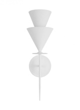 Visual Comfort & Co. Studio Collection LXW1041CPST - Cornet Large Sconce